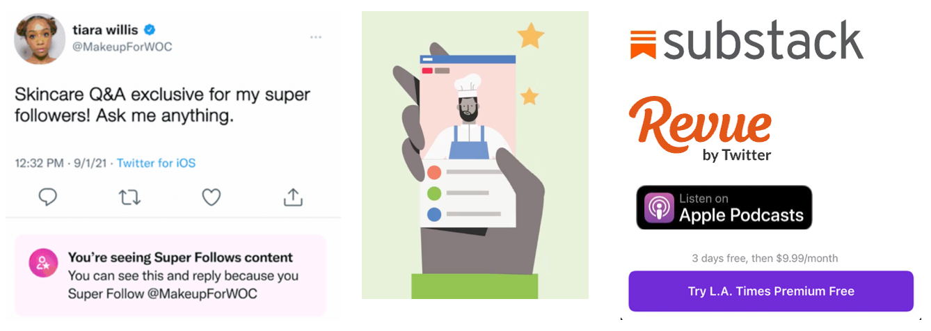 Social media images